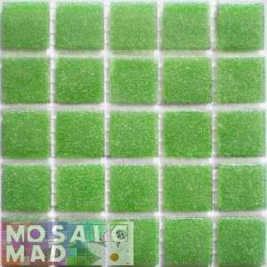 Riverglass 20mm x 20mm x 4mm - Mint Green