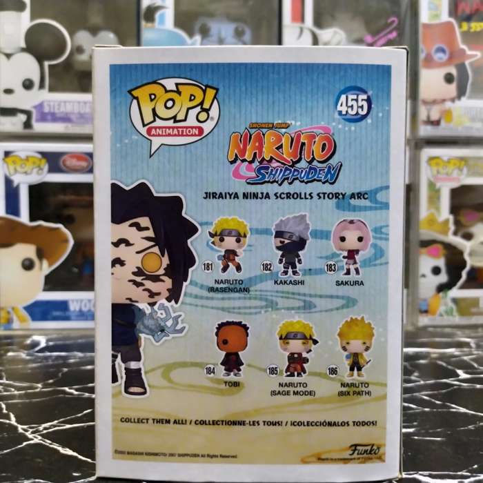 Animation #455 Naruto Sasuke (Curse Mark) Funko Pop