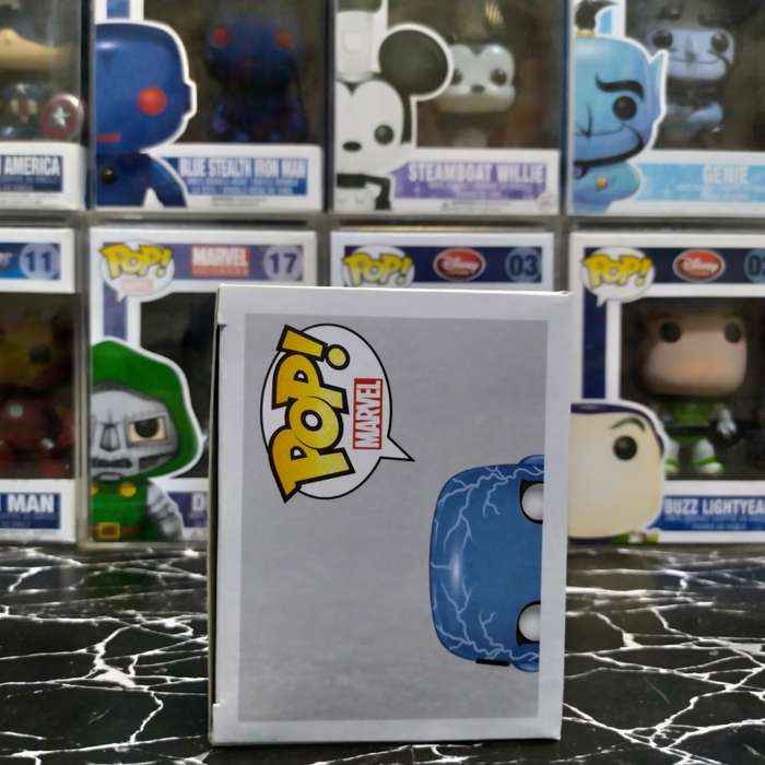 Marvel #46 The Amazing Spiderman 2 Electro  ( Glo ) Funko Pop