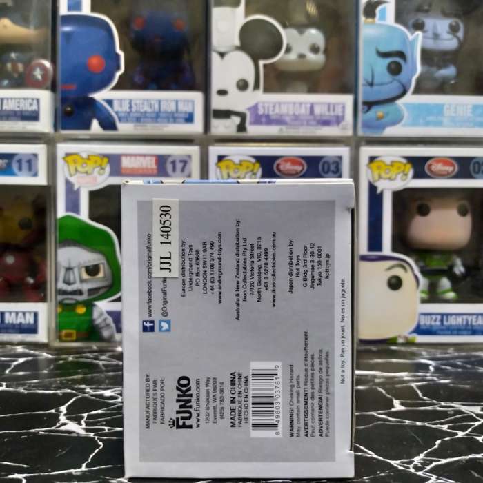 Marvel #46 The Amazing Spiderman 2 Electro  ( Glo ) Funko Pop