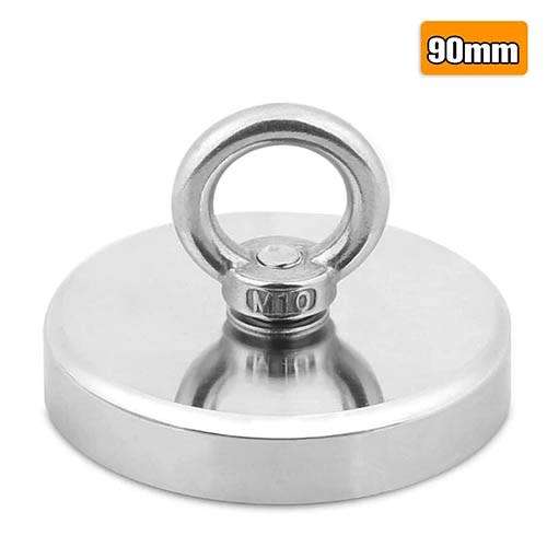 Magnet  90mm Salvage Magnet 360kg Pot Fishing magnet