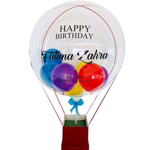 Bobo 24 inch PVC round clear wrinkle free balloons for air or helium fill 50 pieces