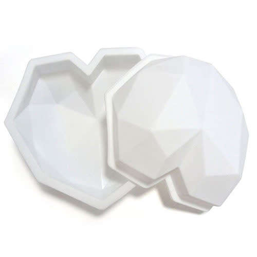 Large Silicone Chocolate Diamond Mould Mold