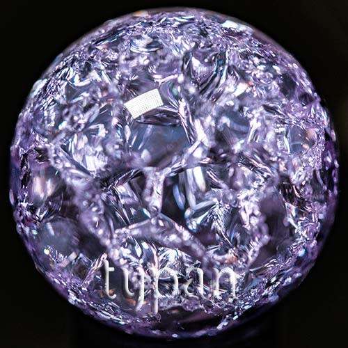 Optical Borosilicate Crown lead  Murano Feng Shui Crystal Ball 40mm Purple