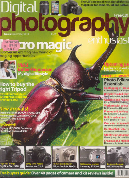 2010 December Digital Photography photo magazine