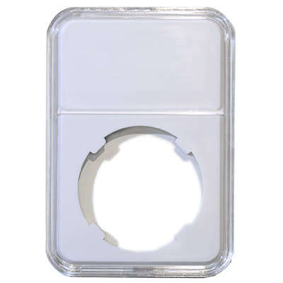 PCGS Sangs NGC styled COIN DISPLAY SLAB with 37mm silicone rubber insert