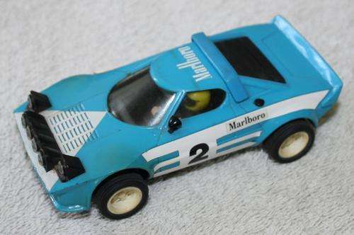 SCALEXTRIC LANCIA STRATOS BLUE "MARLBORO".  SEE DESCRIPTION