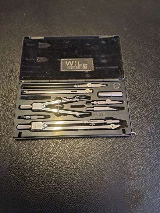 Drafting drawing set Wild Heerbrugg