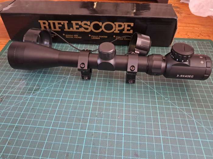 Air rifle scope