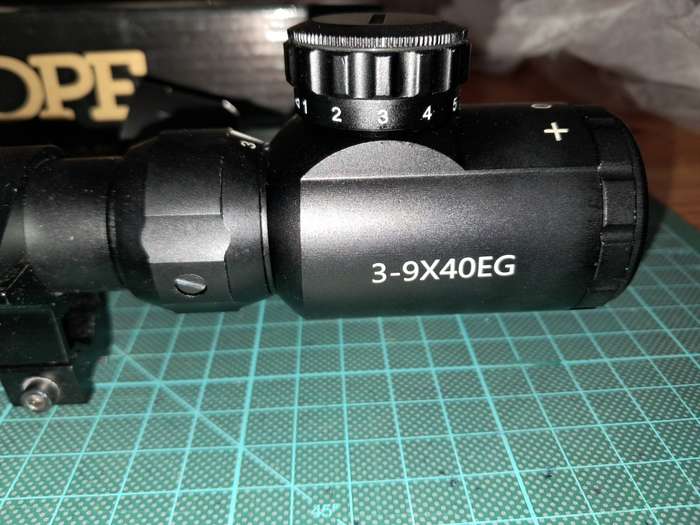 Air rifle scope
