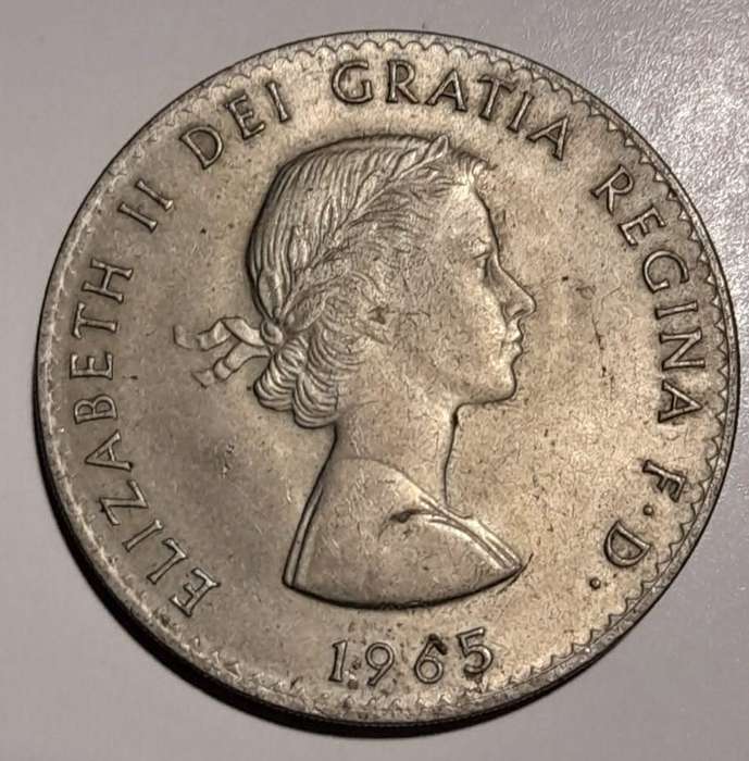 1965 Crown commemorating death of Winston Churchill
