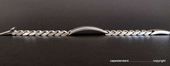 STIRLING SILVER MEN'S BRACELET
