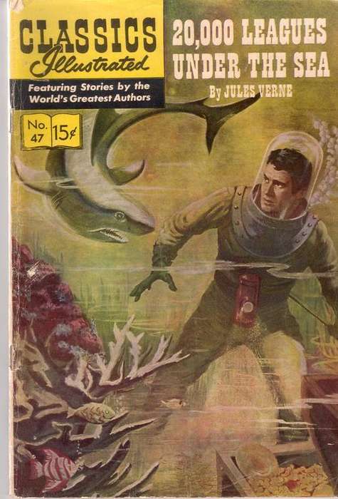 CLASSICS ILLUSTRATED No. 47: 20,000 LEAGUES UNDER THE SEA