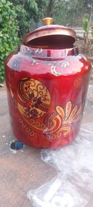 Pure Copper water dispenser with tap For Ayurveda Health Benefits