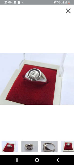 Sterling silver ring