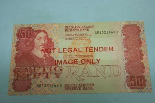 AR - 50 Rand Gerhard de Kock..........LOW LOW START !!!!!