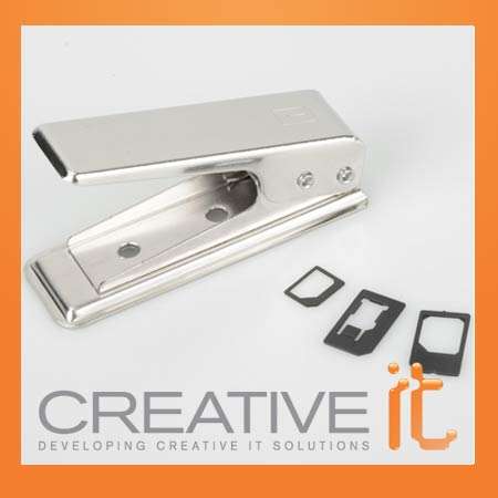 IPHONE 5 -Nano Sim Card Cutter + 1 X Adapter  **BEST PRICE & QUALITY**