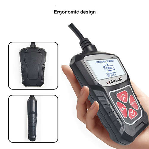 OBD2 Car Diagnostic Scanner Supports 7 Languages Car Code Reader