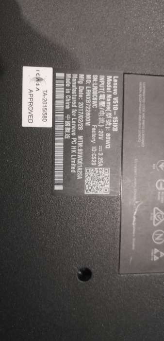 Lenovo V510 *** i7-6500U *** 4GB Mem *** 15` Display *** Please read