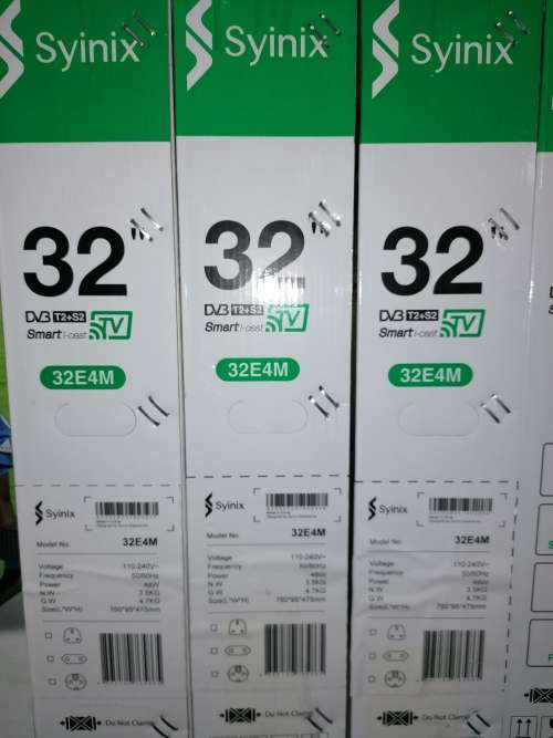 32" Syinix Frame less SMART TV "new"