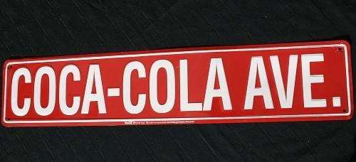 Coca-Cola Ave. Sign
