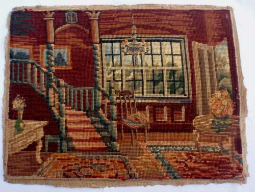 TAPESTRY - VINTAGE - BEAUTIFULLY DETAILED - REALLY INTERESTING AND EXPERTLY WORKED.  LOOSE TAPESTRY.