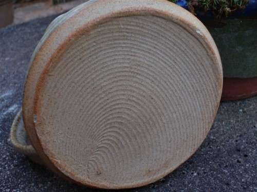 Pottery jug - gorgeous studio pottery with artists stamp - even more lovely in real life.