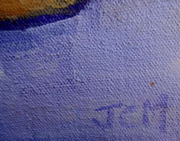 Original oil on canvas - Lavender Nude.  Gorgeous arty and tasteful painting.