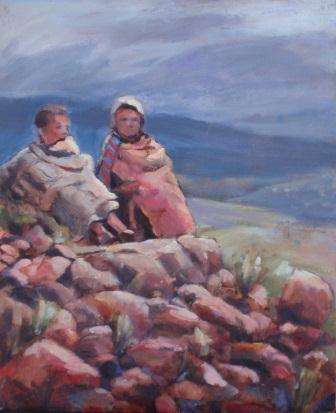Original Oil Painting PRICE REDUCED!!! - Transkei Early Morning - Excellent Painting - Anne Black