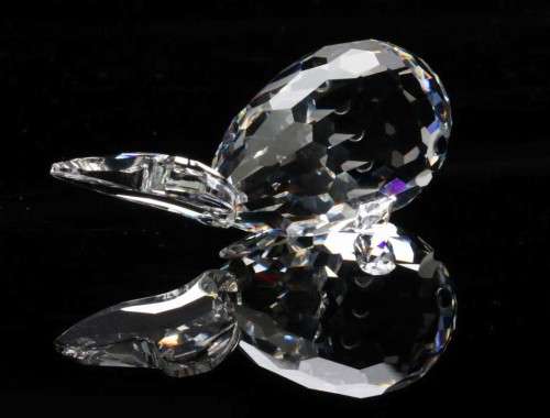 Swarovski Crystal Smiley Whale