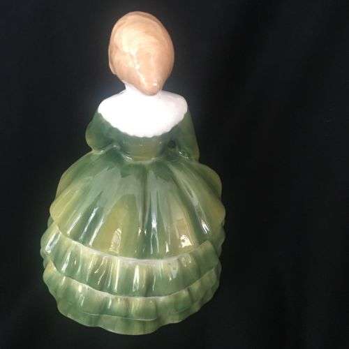 Royal Doulton Belle Bone China Figurine HN 2340 1967 Green 4 1/2" England