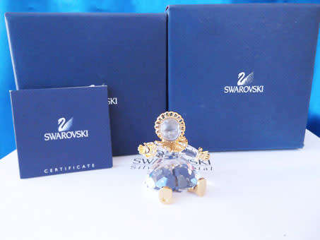 Swarovski Crystal Memories Moments Doll Gold Plated