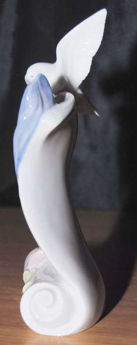 Lladro Society Scroll  Advertising Sign 1998