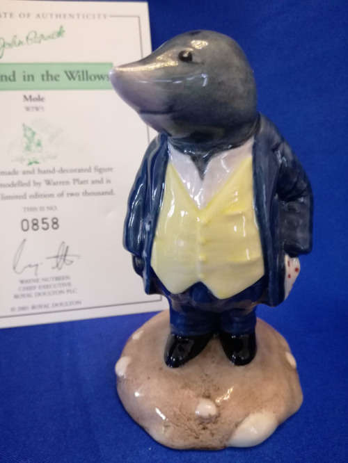 Beswick Mole Wind in the Willow Ltd Edt