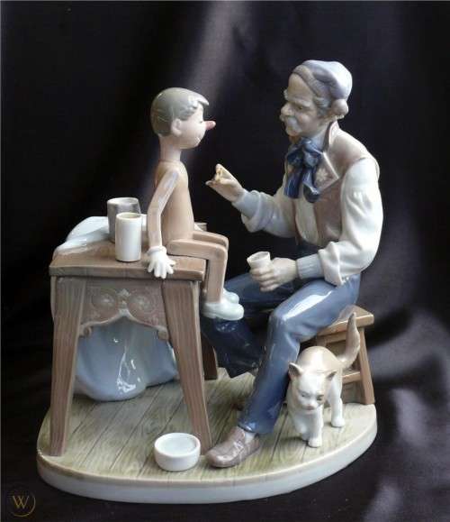 Lladro Pinocchio, Puppet Painter #5396 #
