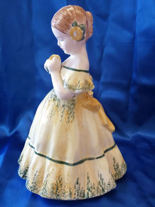 Vintage Hand painted Lady