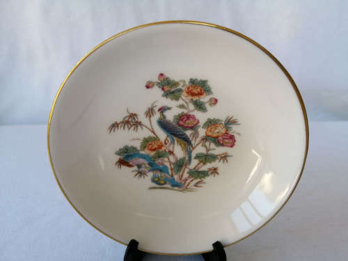 Wedgwood Kutani Crane Round Dish  #