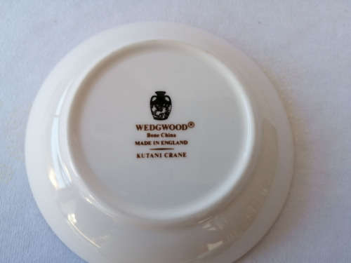 Wedgwood Kutani Crane Round Dish  #
