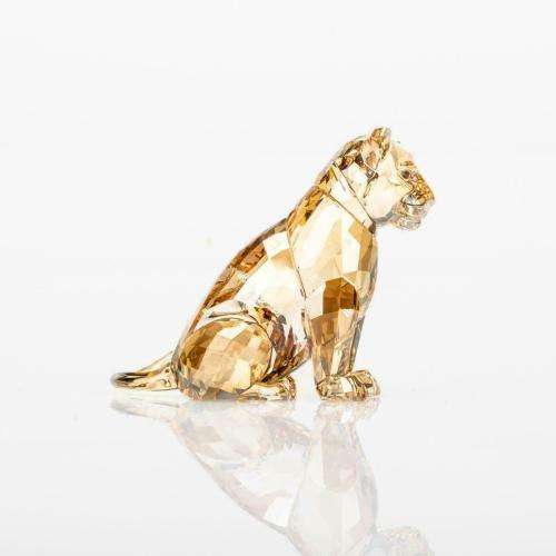 SWAROVSKI SCS ANNUAL EDITION 2016 LION CUB light brown crystal RETIRED #