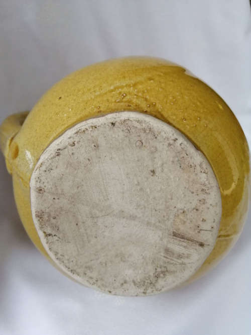 Antique Sarreguemines Jug in the shape of a pig France - 1890-1919 - Folk Art - Earthenware