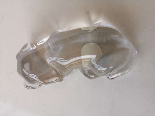 PRINCESS HOUSE 24% LEAD CRYSTAL DOG