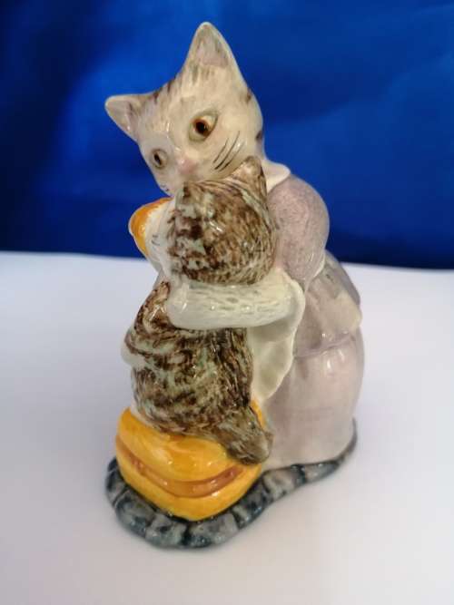 Beswick Beatrix Potters Tabitha Twitchitt and Miss Moppet 2544 #