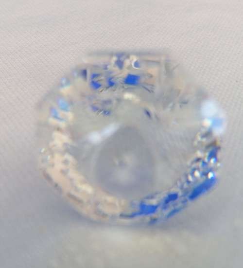 Stunning Crystal Glass Medium Oyster Shell with Pearl