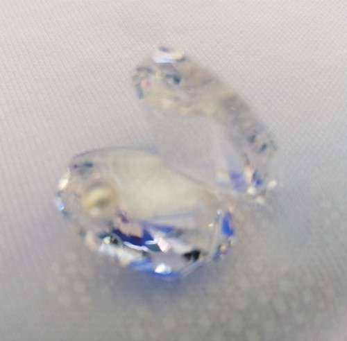 Stunning Crystal Glass Medium Oyster Shell with Pearl