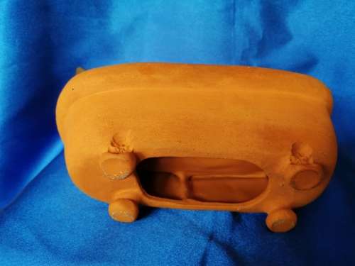 Vintage Large Pottery Pig having a Bath