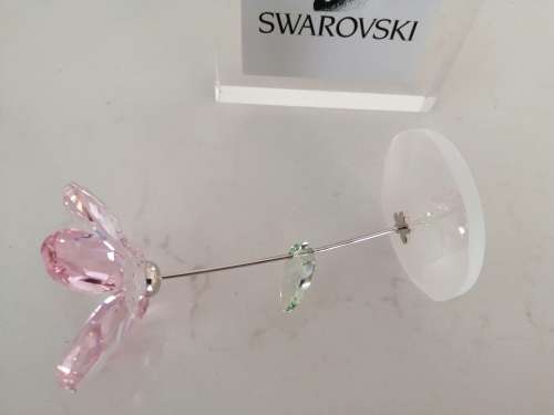 Swarovski Fiore Rosa Ondeggiante Lou Cristallo-rocking Flower Crystal
