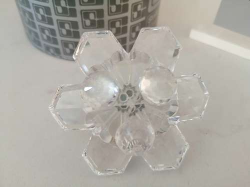 Swarovski Crystal  Candle Holder Snowflake