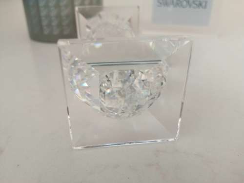Swarovski Crystal Tall Candleholder