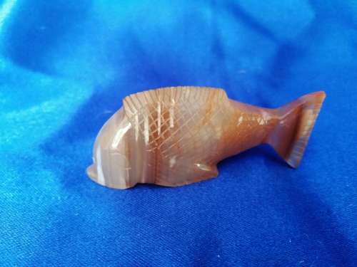 Stone /Glass Pinky Goldfish