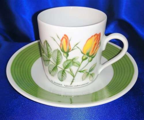 Duo Hutschenreuther demi tasse coffee cup